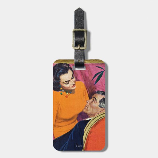 Jaar van de ontevredenheid bagagelabel (Voorkant verticaal)