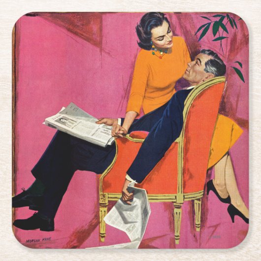 Jaar van de ontevredenheid kartonnen onderzetters (Voorkant)