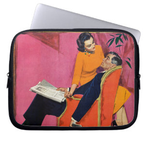 Jaar van de ontevredenheid laptop sleeve