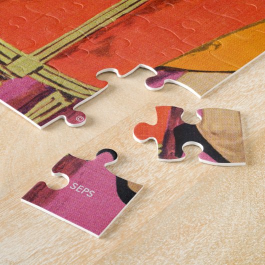 Jaar van de ontevredenheid legpuzzel (Zijkant)