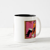 Jaar van de ontevredenheid tweekleurige koffiemok (Voorkant rechts)