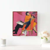 Jaar van de ontevredenheid vierkante klok (Huis)