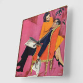 Jaar van de ontevredenheid vierkante klok (Hoek)