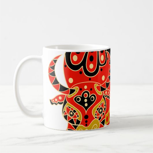 Jaar van de Os Koffiemok (Links)