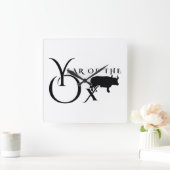 Jaar van de os vierkante klok (Huis)