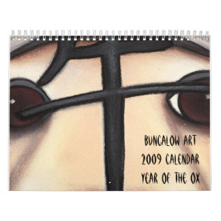 Jaar van de Ox, Bungalow Art2009 CalendarYear o... Kalender