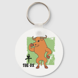 Jaar van de Ox-cadeau Sleutelhanger