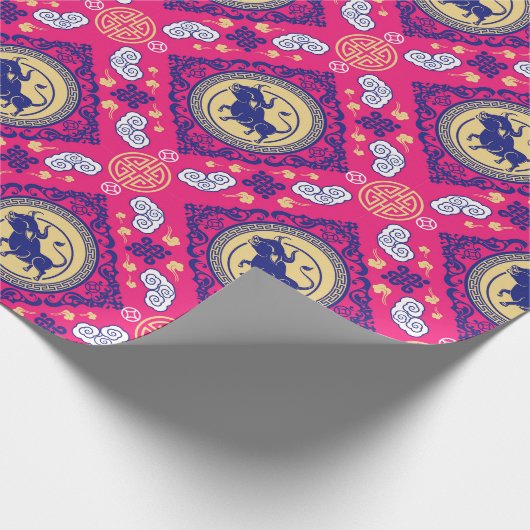 Jaar van de OX Cadeaupapier (Hoek)