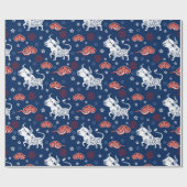 Jaar van de OX Cadeaupapier (Vlak)