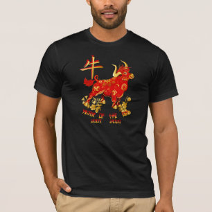 Jaar van de OX-datums T-shirt
