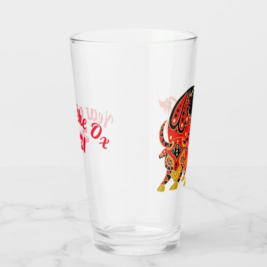 Jaar van de Ox Glas (Rechts)