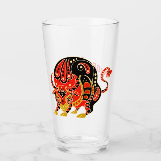 Jaar van de Ox Glas (Voorkant)