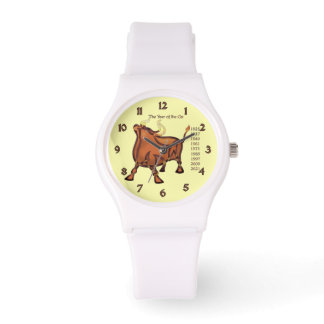 Jaar van de Ox Horloge