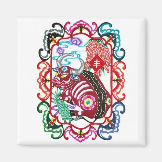 Jaar van de OX Magneet (Voorkant)