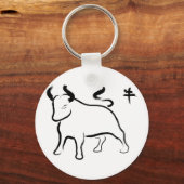 Jaar van de Ox Sleutelhanger (Voorkant)