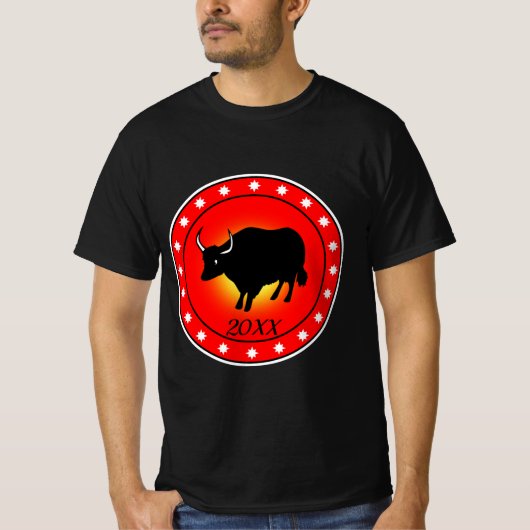 Jaar van de Ox T-shirt (Voorkant)
