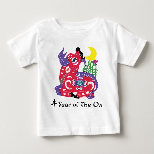Jaar van de Ox T-Shirt & Gifts (Voorkant)