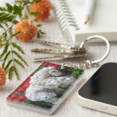 Jaar van de paarden | 春 節 馬 ... Chinese ventilator Sleutelhanger (Voorkant Rechts)