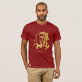 Jaar van de Paarden 2014 - Chinees nieuwjaar T-shirt (Voorkant volledig)