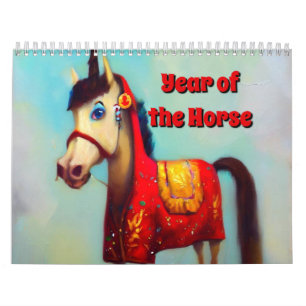 Jaar van de paarden kalender