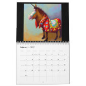 Jaar van de paarden kalender (Feb 2027)