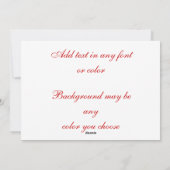 Jaar van de Paarden met goudsterren Feestdagenkaart (Achterkant)