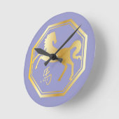 Jaar van de paarden ronde klok (Hoek)