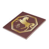 Jaar van de paarden tegeltje (Zijkant)