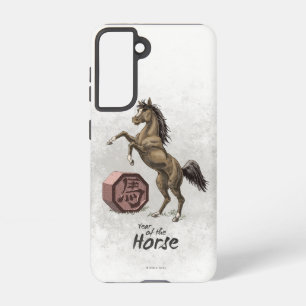 Jaar van de paardendierentuin Hoesje-M Samsung Galaxy Hoesje