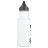 Jaar van de paardenkalligrafie waterfles  (Links)