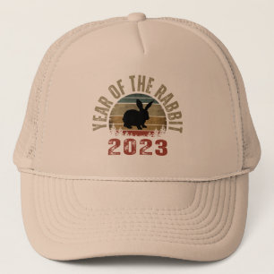 JAAR VAN DE RABBIT 2023 TRUCKER HAT PET
