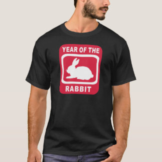 JAAR VAN DE RABBIT T-SHIRT