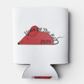Jaar van de Rat 2020 Blikjeskoeler (Achterkant)