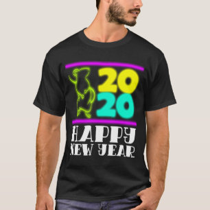 Jaar van de Rat 2020 Chinese Maan Nieuwjaar Zodiac T-shirt
