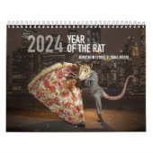 Jaar van de Rat 2024 Kalender (Hoes)