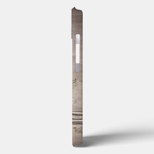 Jaar van de Rat Chinese Zodiac Art iPhone Case (Achterkant / Links)