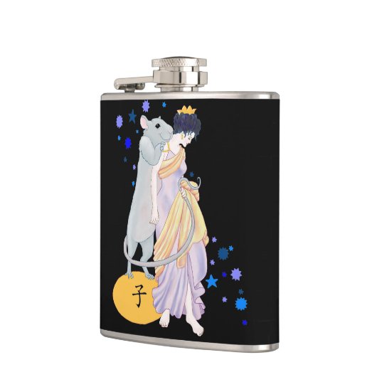 Jaar van de Rat Heupfles (Links)