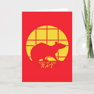 Jaar van de Rat Kaart