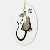 Jaar van de Rat Ornament (Links)