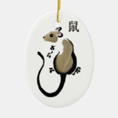Jaar van de Rat Ornament (Voorkant)
