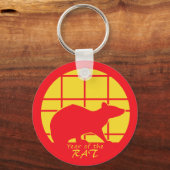 Jaar van de Rat Sleutelhanger (Voorkant)