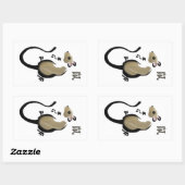 Jaar van de Rat Sticker (Vel)