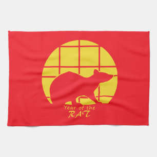 Jaar van de Rat Theedoek