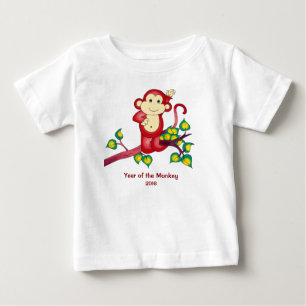 Jaar van de Rode Maan 2016 Baby Shirt