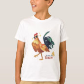 Jaar van de Rooster, Chinees Karakter, Kinder, T-S T-shirt (Voorkant)