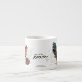 Jaar van de Rooster Chinese Zodiac Art Espresso Kop (Voorkant)