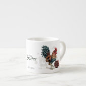 Jaar van de Rooster Chinese Zodiac Art Espresso Kop (Voorkant rechts)