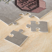 Jaar van de Rooster Chinese Zodiac Art Legpuzzel (Zijkant)