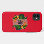 Jaar van de Rooster Circle Case-Mate iPhone Case (Achterkant (horizontaal))