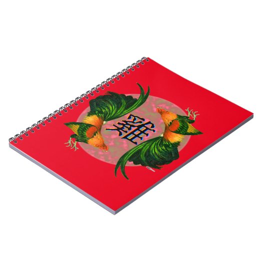 Jaar van de Rooster Circle Notitieboek (Linkerzijde)